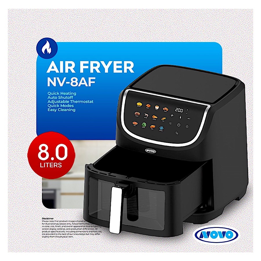 Novo 8.0L Air Fryer