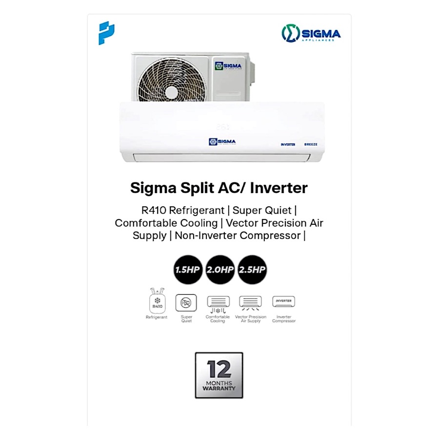Sigma 2.0HP Split Air Conditioner