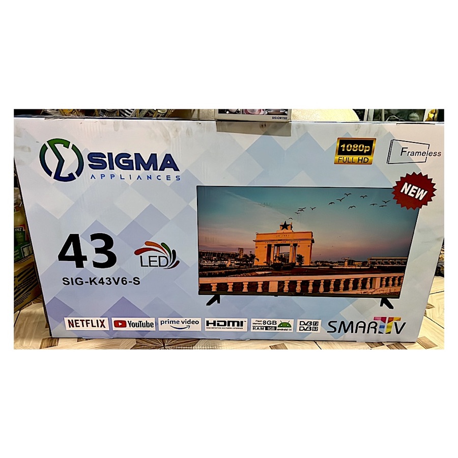 Sigma 43 inch Smart TV (Android 14)