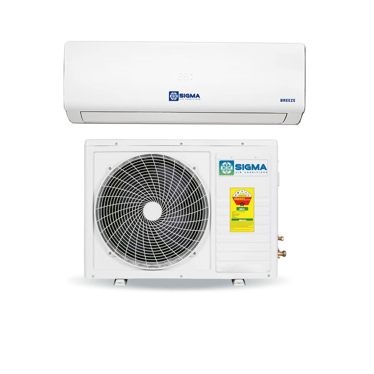 SIGMA 2.0Hp R410 SPLIT AC BREEZE-HY18SB