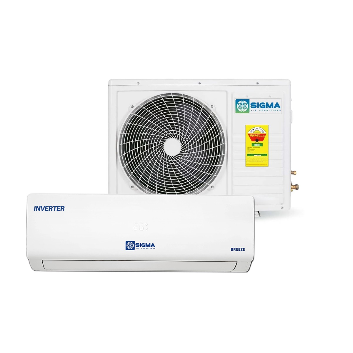 SIGMA 2.0HP SPLIT R410 INVERTER AC BREEZE-HY18SBI