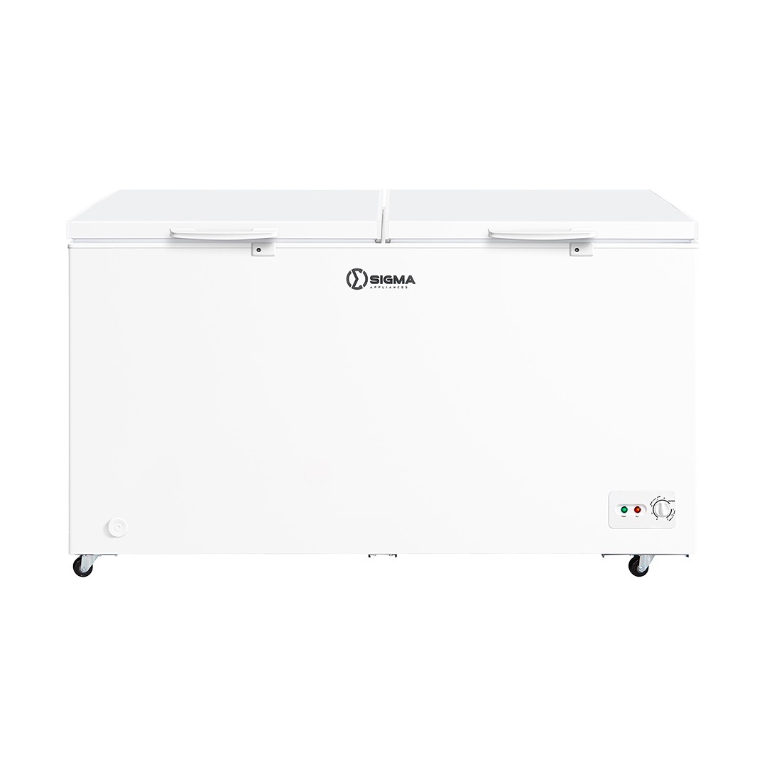 508 LTRS DOUBLE DOOR CHEST FREEZER