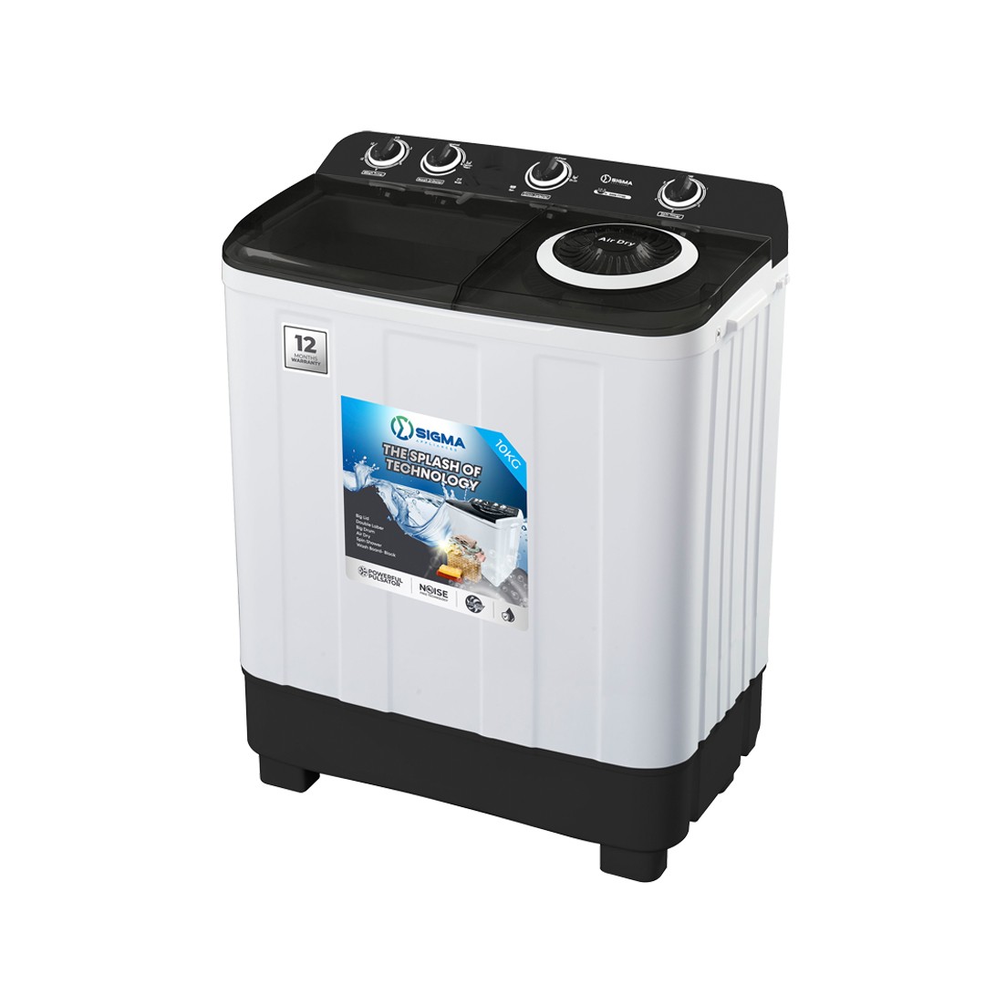 10KG TWIN-TOP WASHING MACHINE